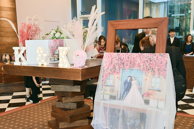 結婚式の様子